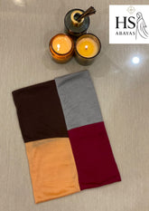 4 In 1 Colour Hijab Cap